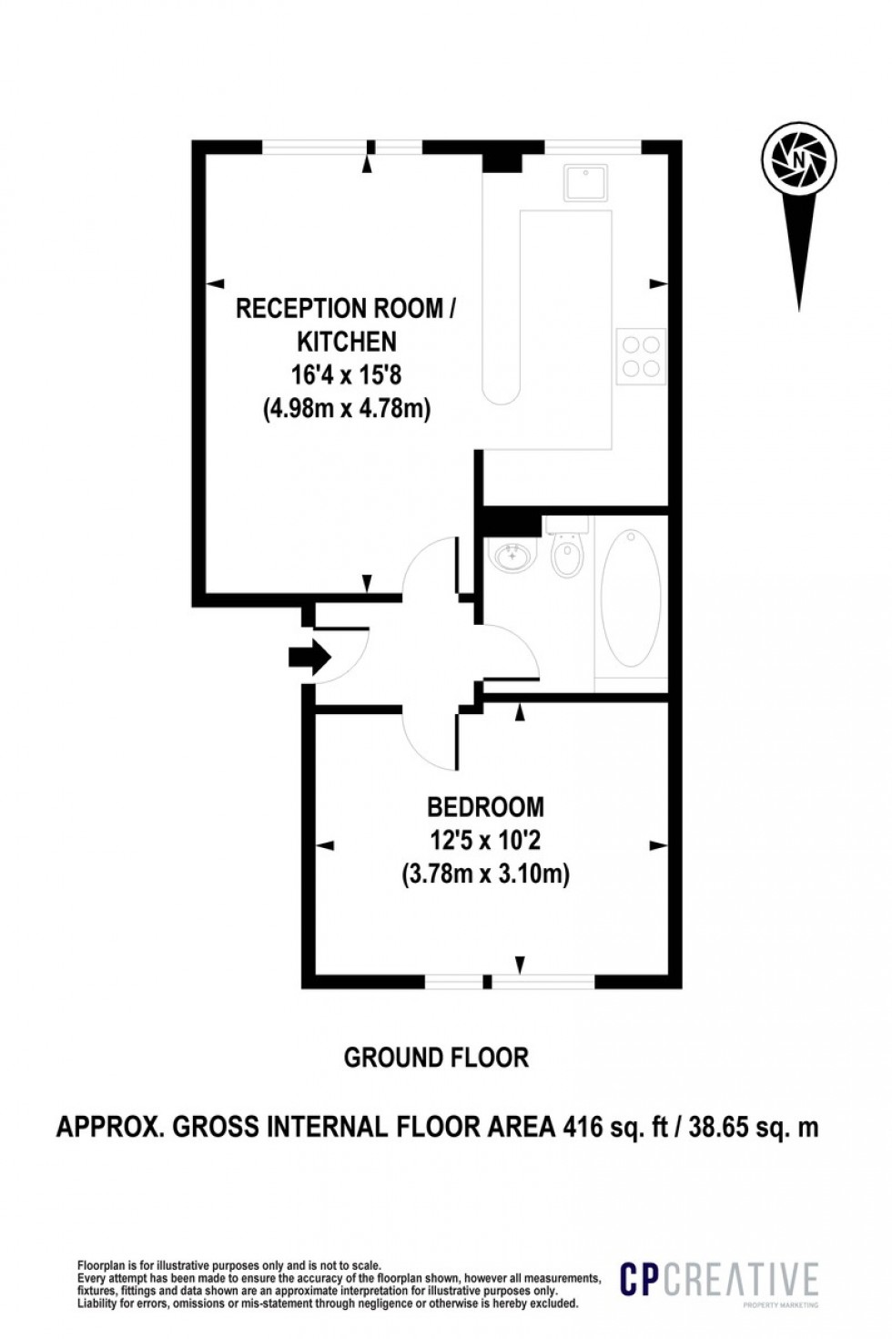 Floorplan for Ravensmede Way, W4