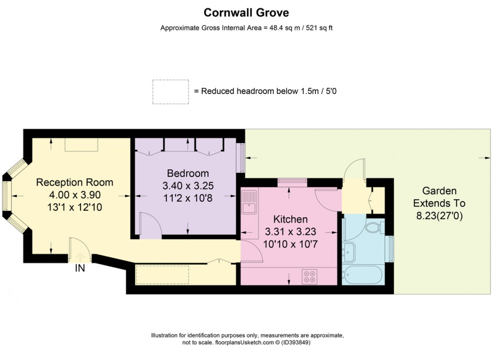 Floorplan for Chiswick, London