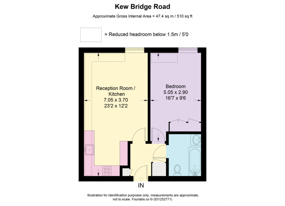 Floorplan for Kew Bridge Road